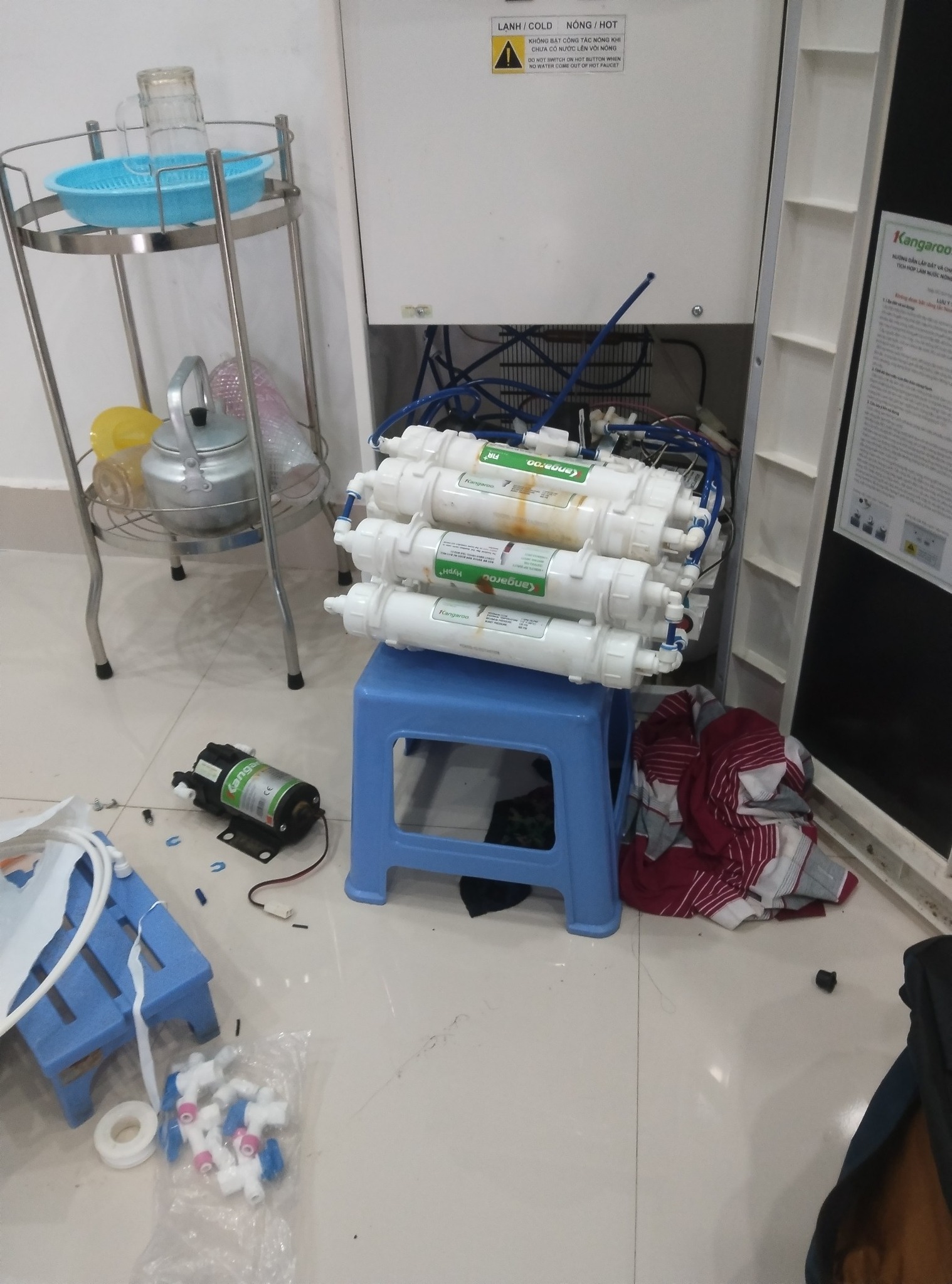 sửa máy lọc nước kangaroo