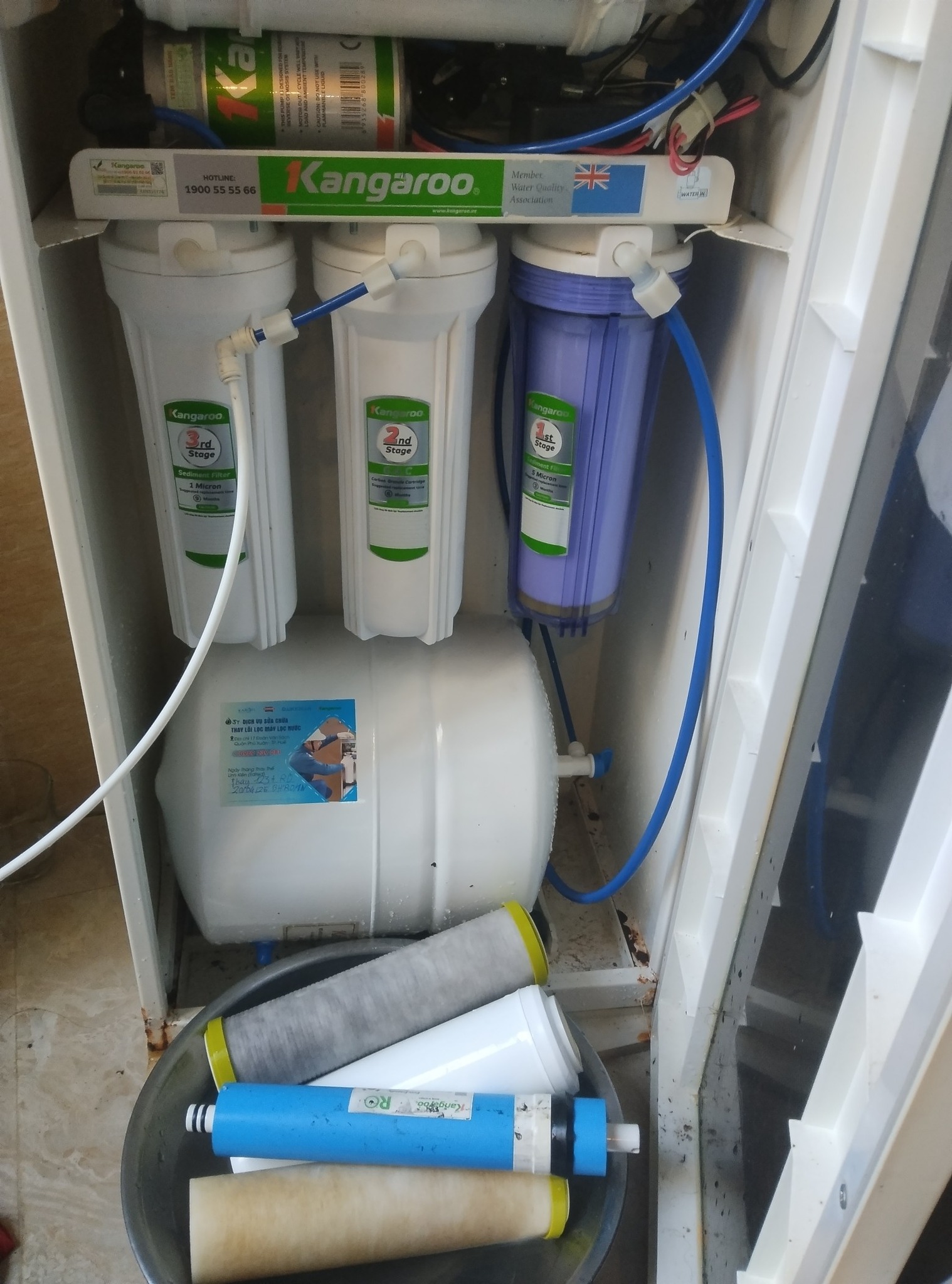 sửa máy lọc nước kangaroo