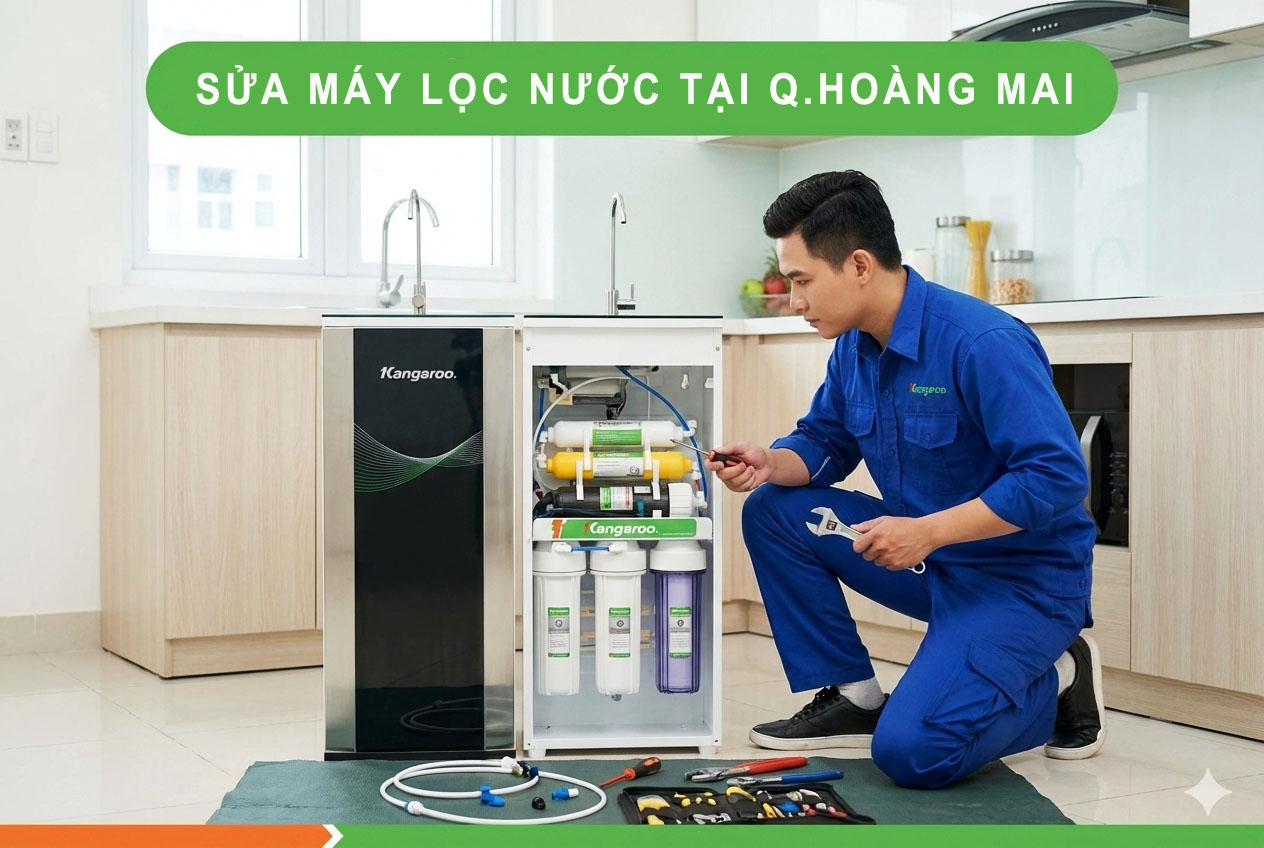 sửa máy lọc nước tại hoàng mai