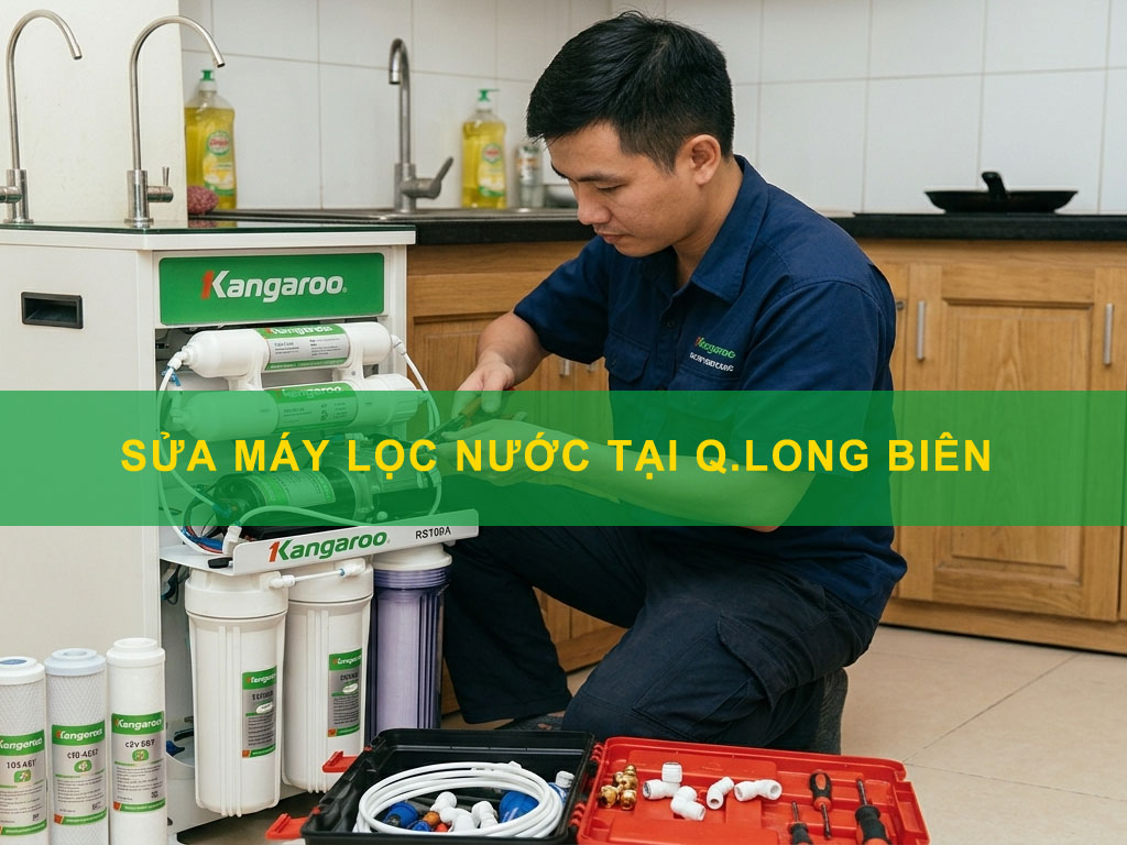 sửa máy lọc nước tại long biên