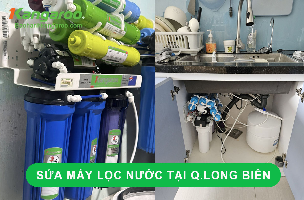 sửa máy lọc nước long biên