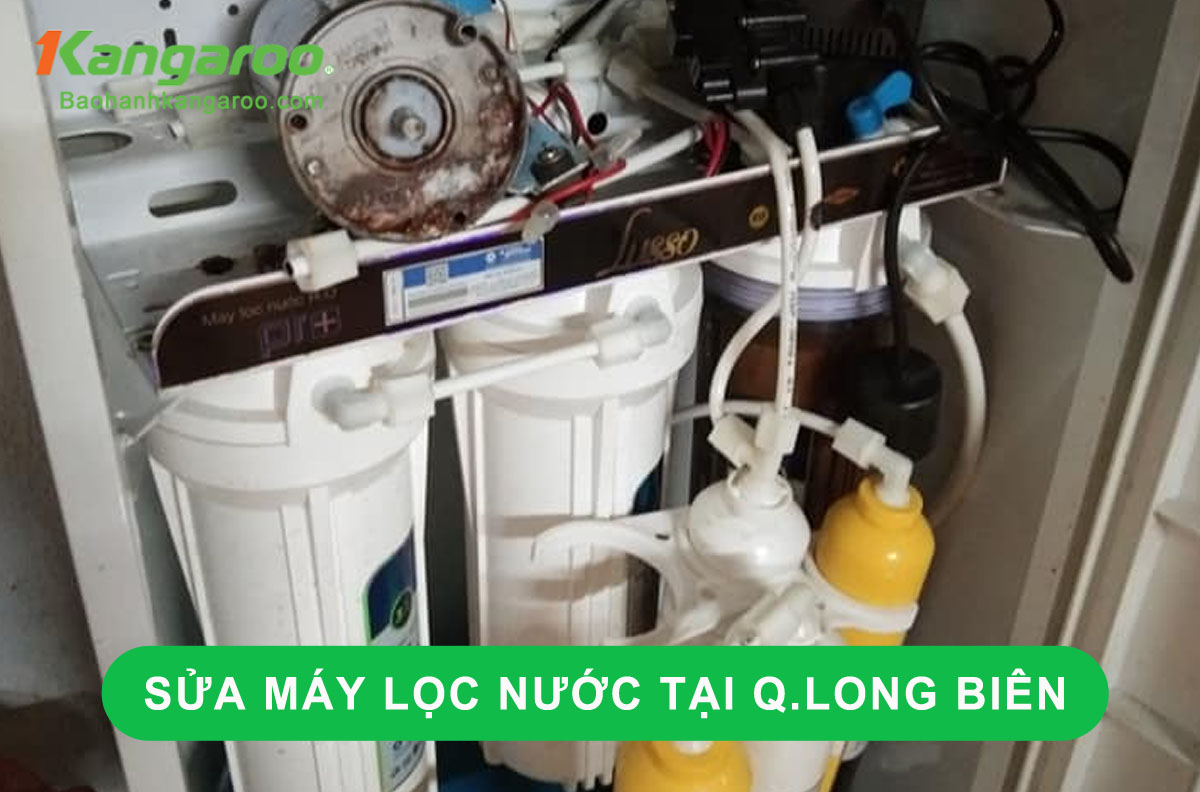 sửa máy lọc nước tại quận Long Biên