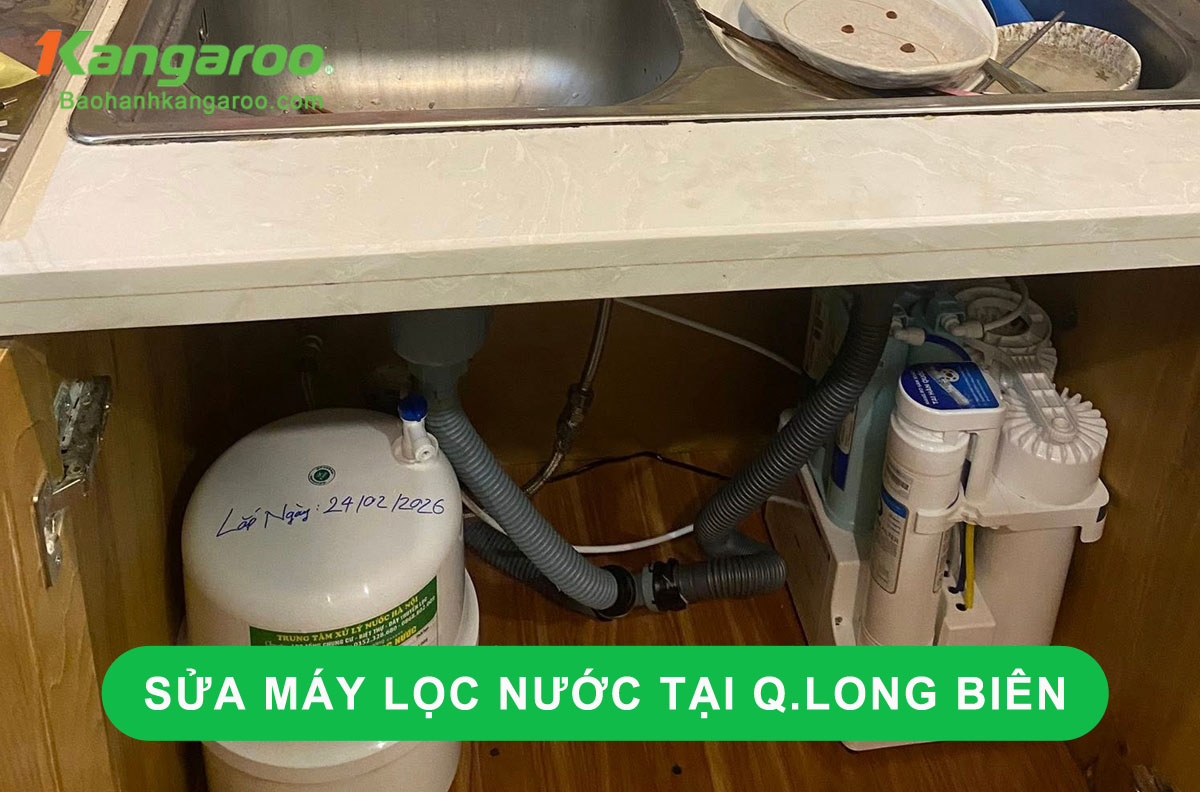 sửa máy lọc nước tại quận Long Biên
