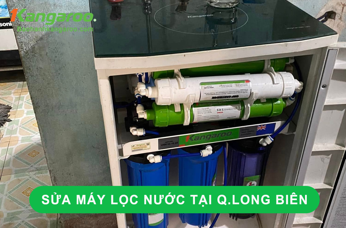 sửa máy lọc nước tại quận Long Biên