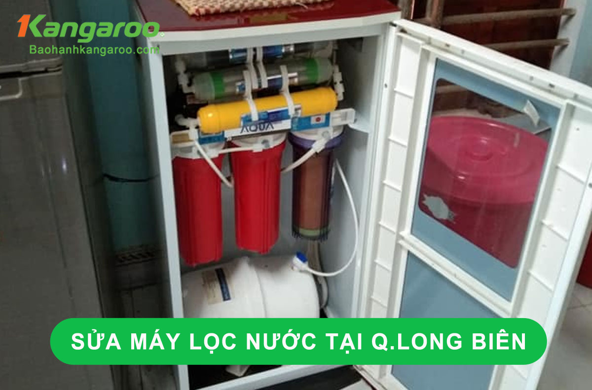 sửa máy lọc nước tại quận Long Biên
